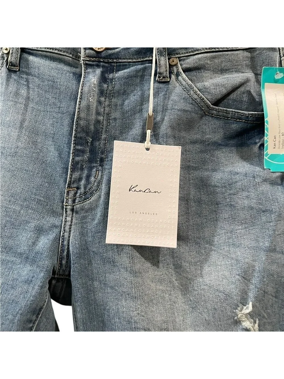 KanCan Brenda Women’s Roll Cuffed Cropped Skinny Jean Size: 10 NWT